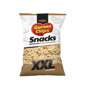 Gurma Chips - Crikitos blancos XXL Tamaño XXL